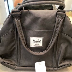 NWT Black Herschel Supply Company Strand Duffle Bag